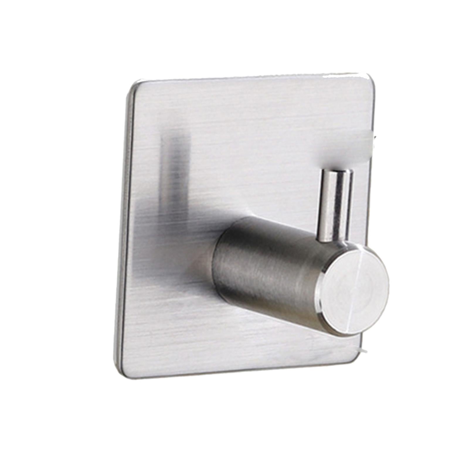 304Stainless steel hook strong adhesive door rear coat hook  14-1-S Sliver