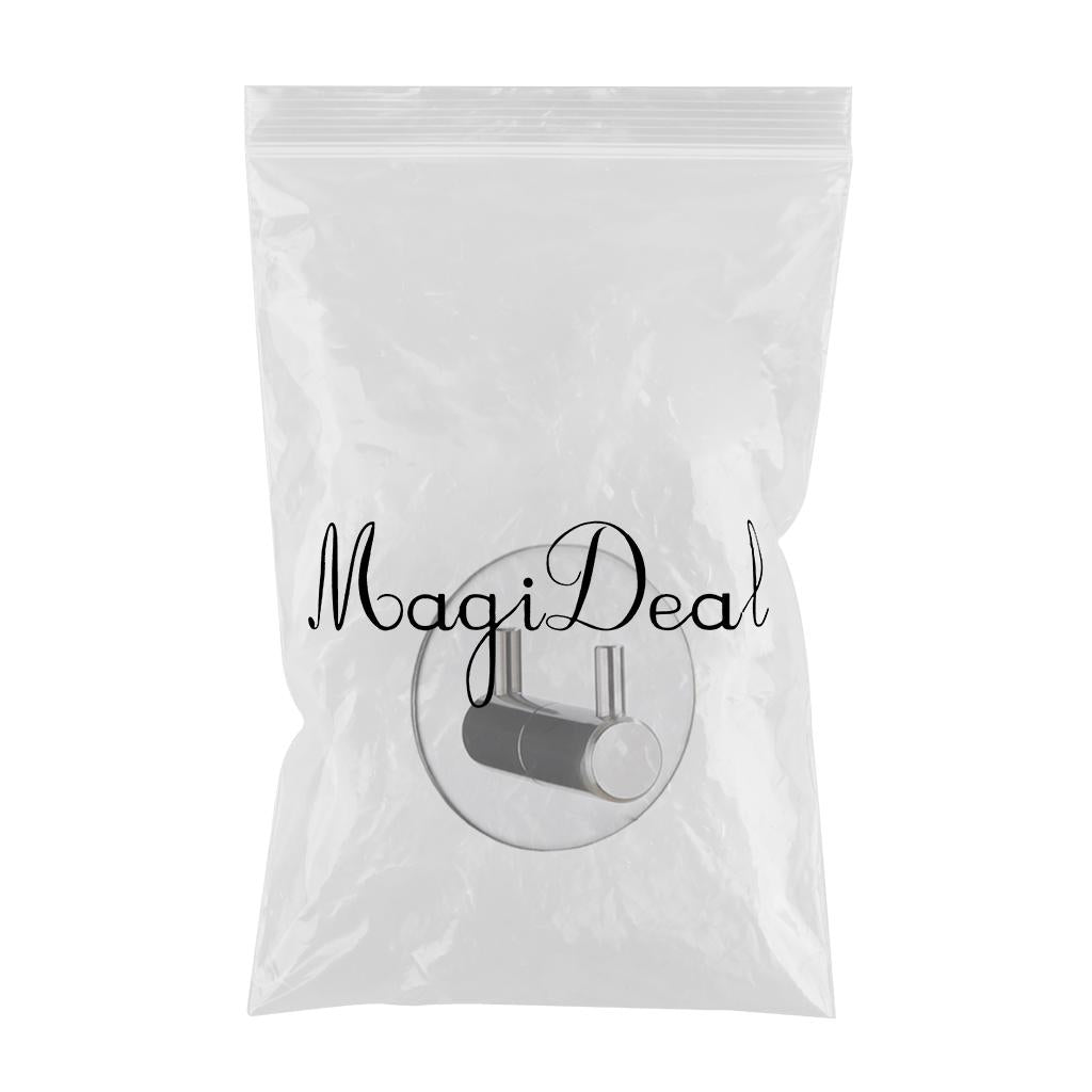 304Stainless steel hook strong adhesive door rear coat hook  14-1-R-L Sliver
