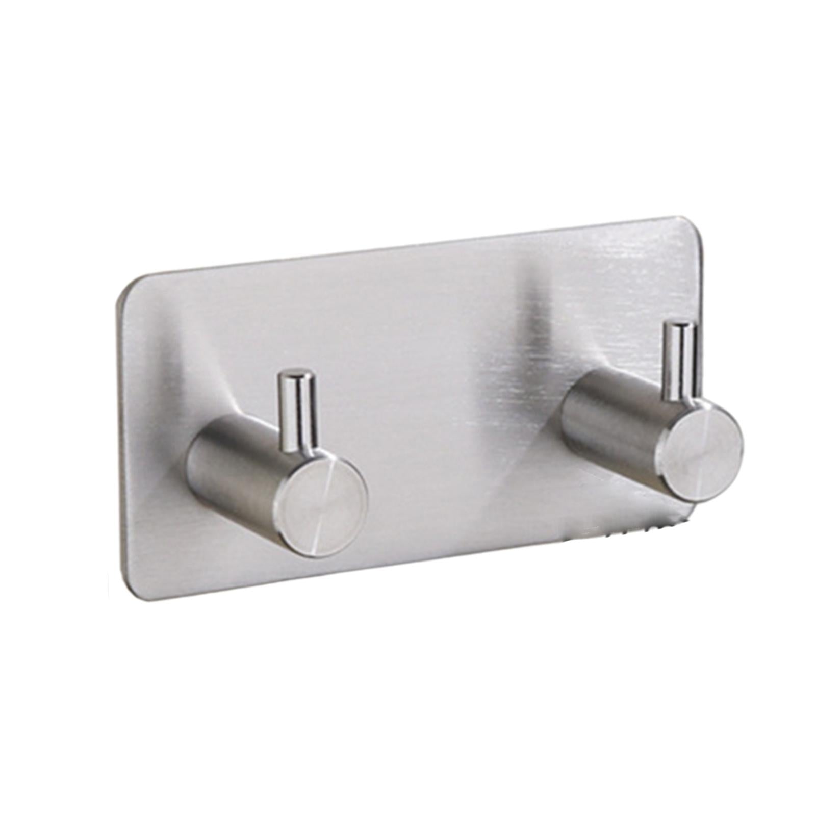 304Stainless steel hook strong adhesive door rear coat hook  14-2-S Sliver
