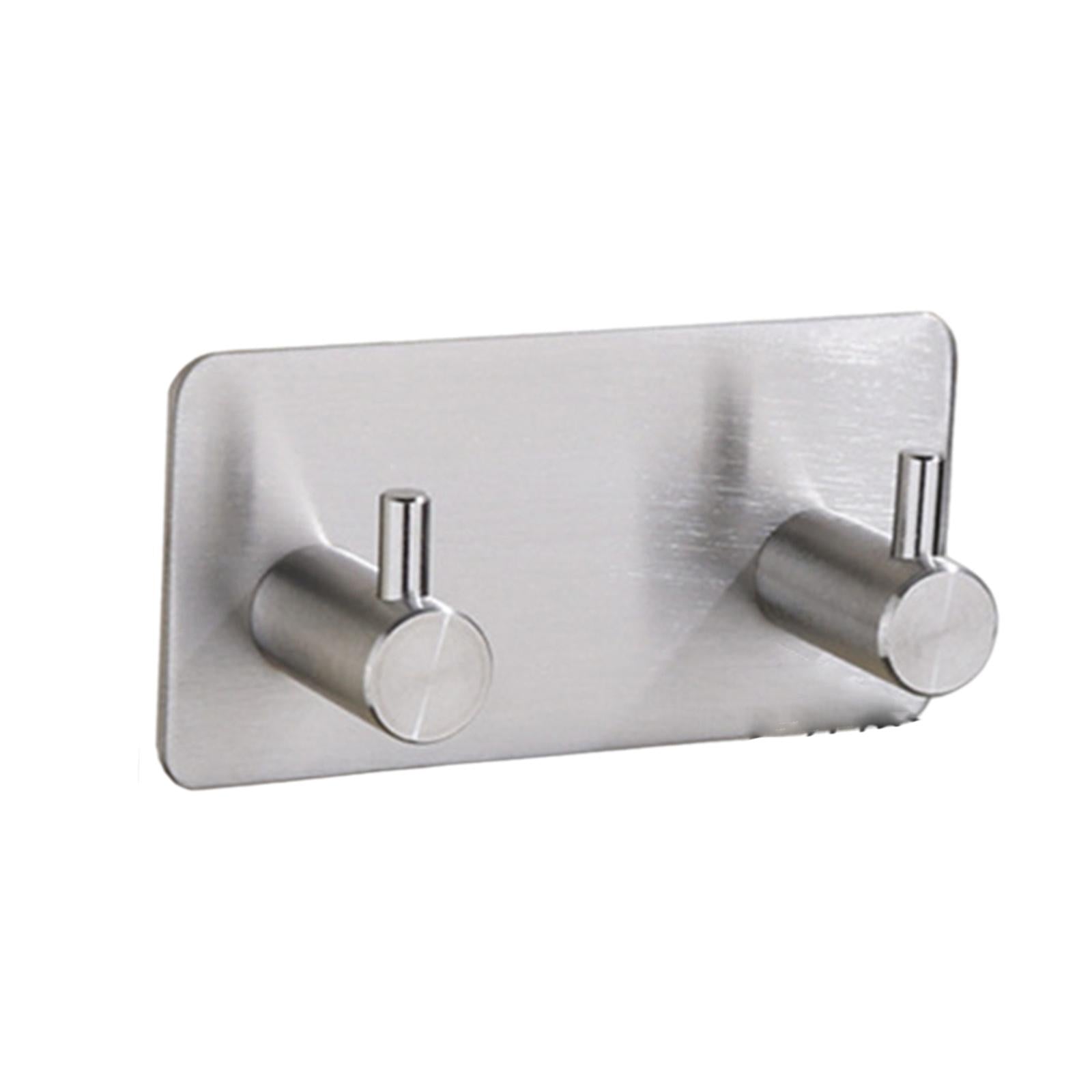 304Stainless steel hook strong adhesive door rear coat hook  14-2-S Sliver
