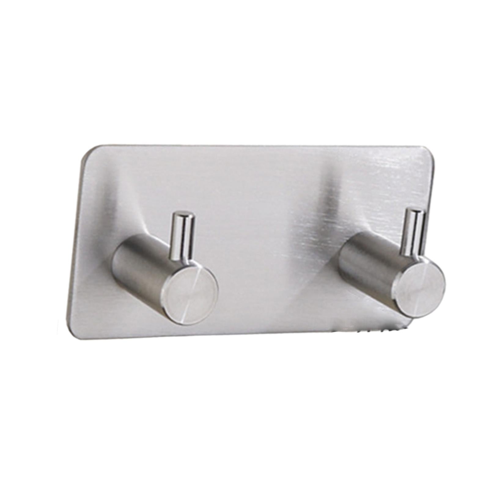 304Stainless steel hook strong adhesive door rear coat hook  14-2-S Sliver