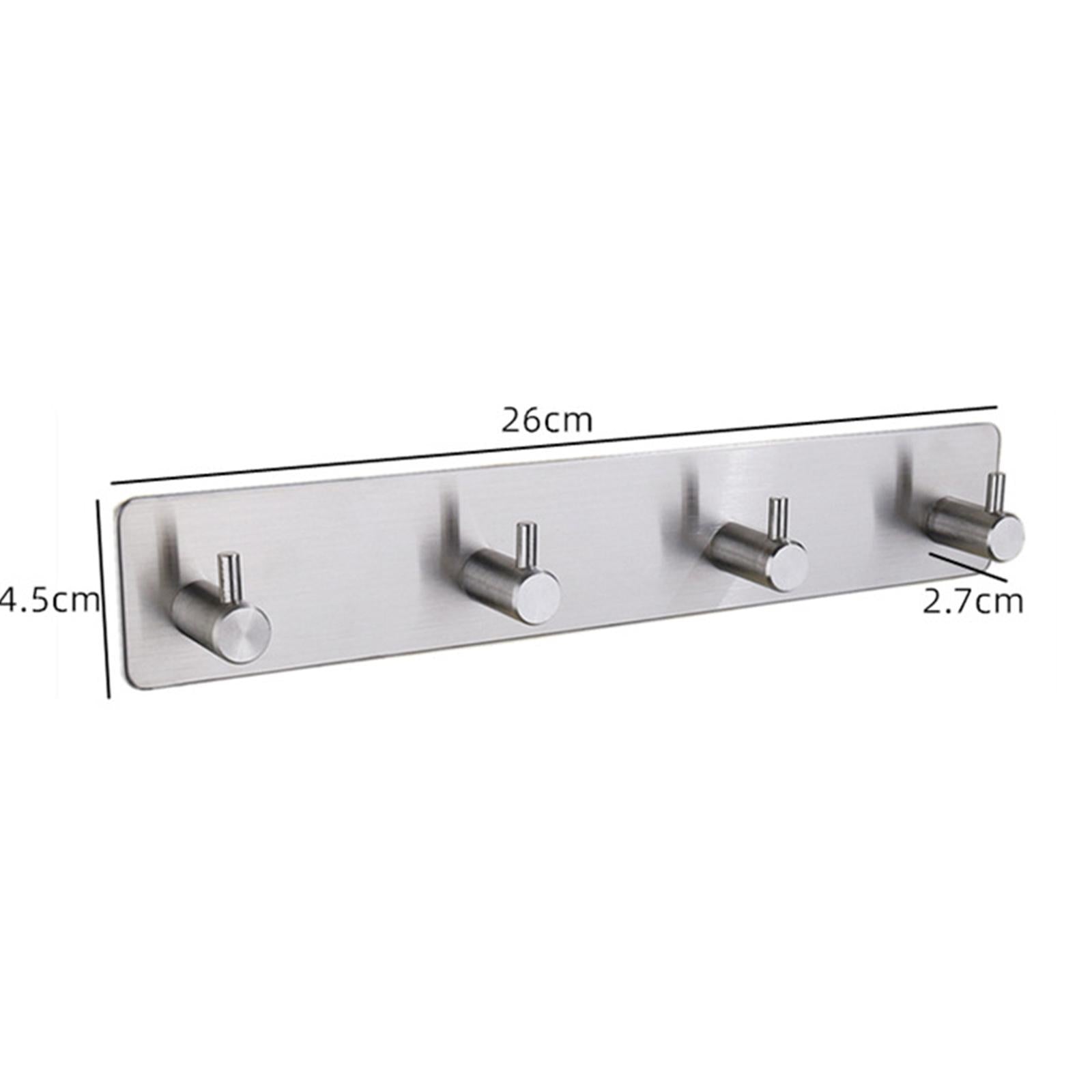 304Stainless steel hook strong adhesive door rear coat hook  14-4-S Sliver
