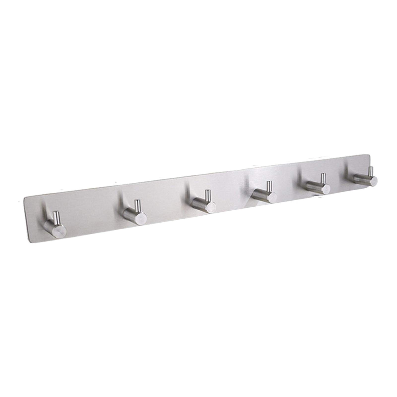 304Stainless steel hook strong adhesive door rear coat hook  12-6-S Sliver