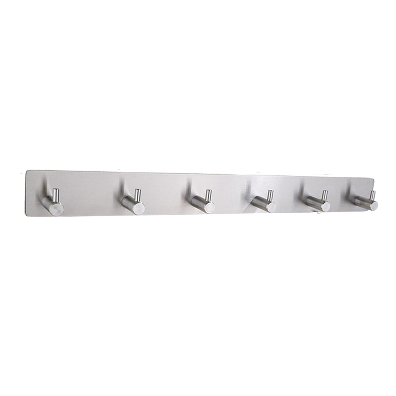 304Stainless steel hook strong adhesive door rear coat hook  12-6-S Sliver