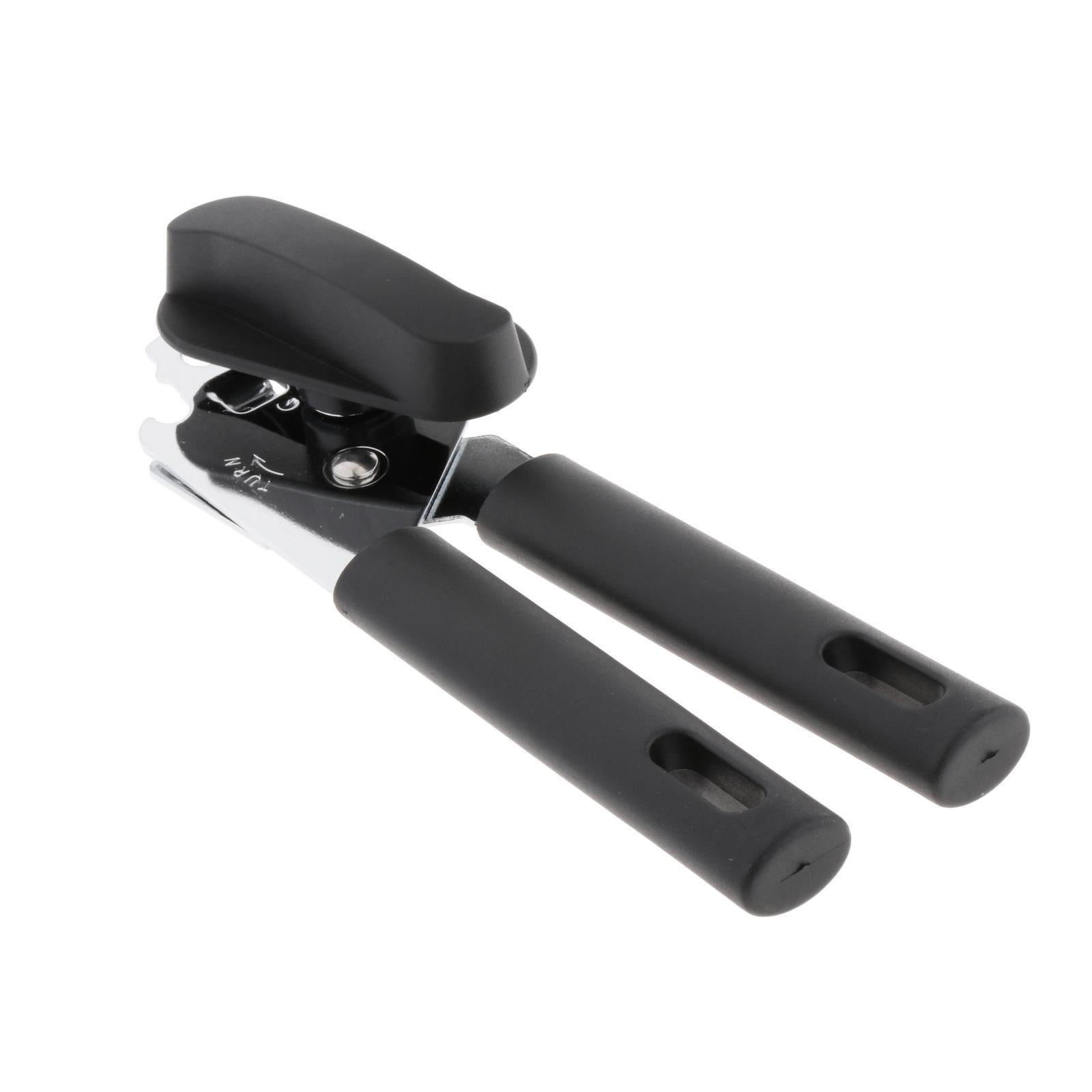 Can Opener Effortless Handheld Non-Slip Lengthened Handle Manual for Kitchen