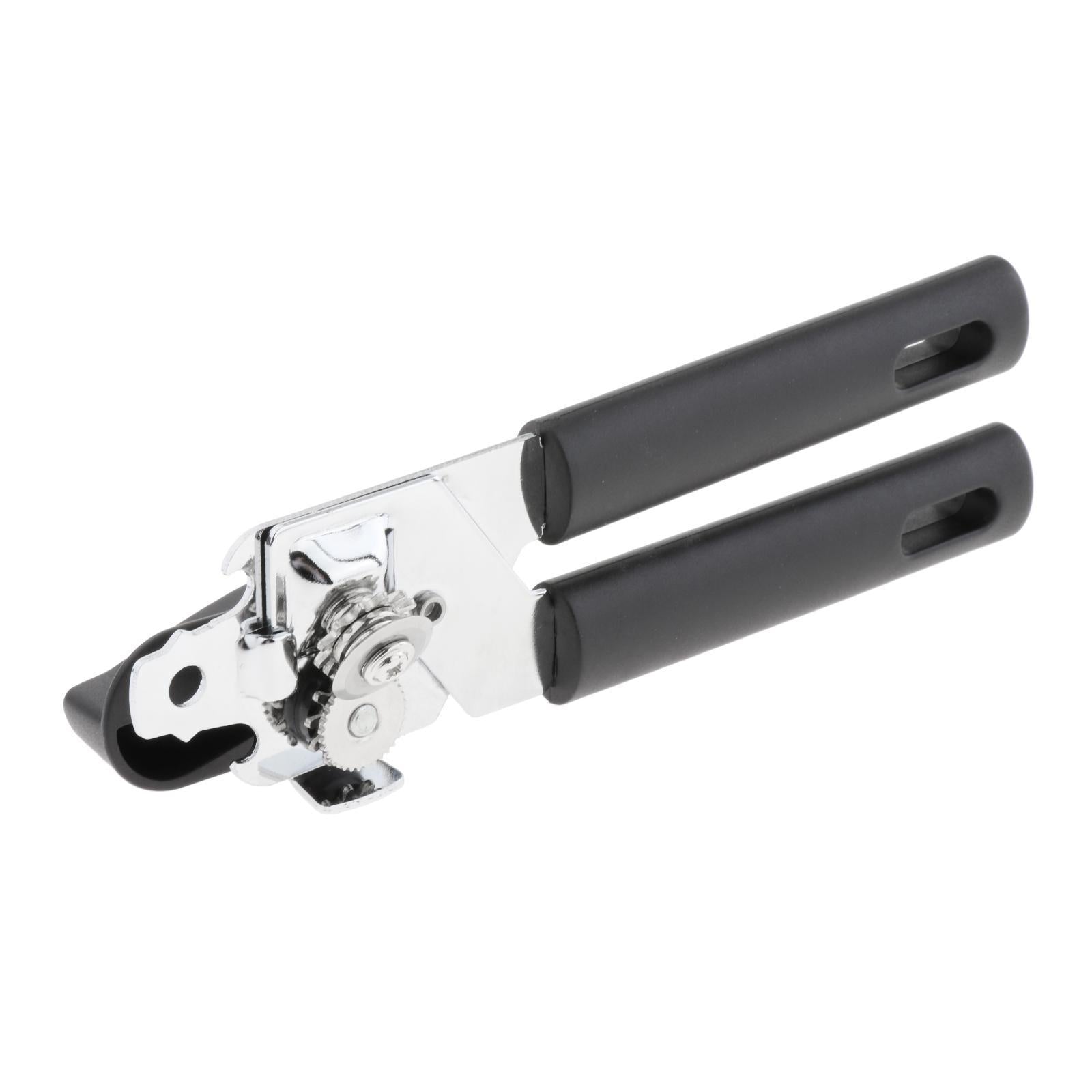 Can Opener Effortless Handheld Non-Slip Lengthened Handle Manual for Kitchen