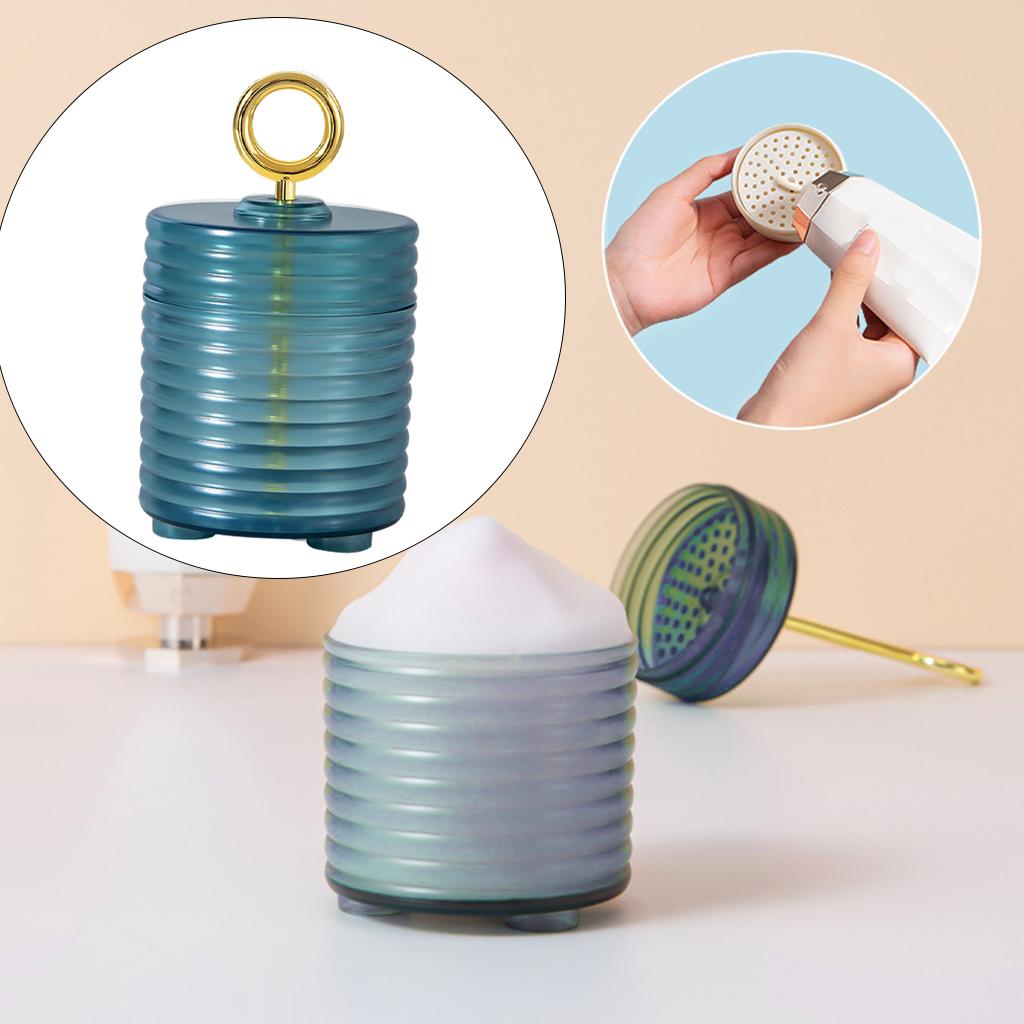 Portable Rich Foam Maker Skin Care Clean Tool Facial Cleanser Cream Foamer Blue