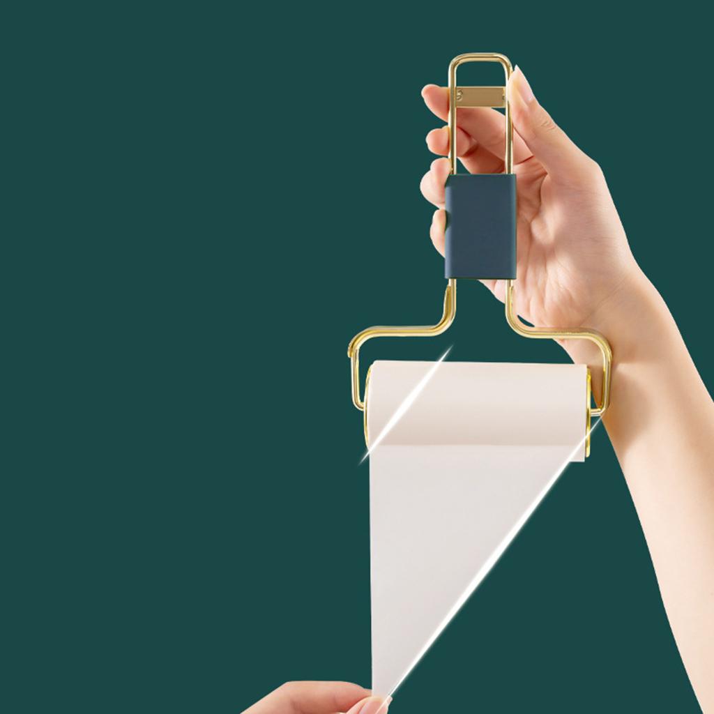 Handy Lint Roller Sofa Bedding Clothes Pet Hair Remover Dog Cat Fur Cleaner Blue