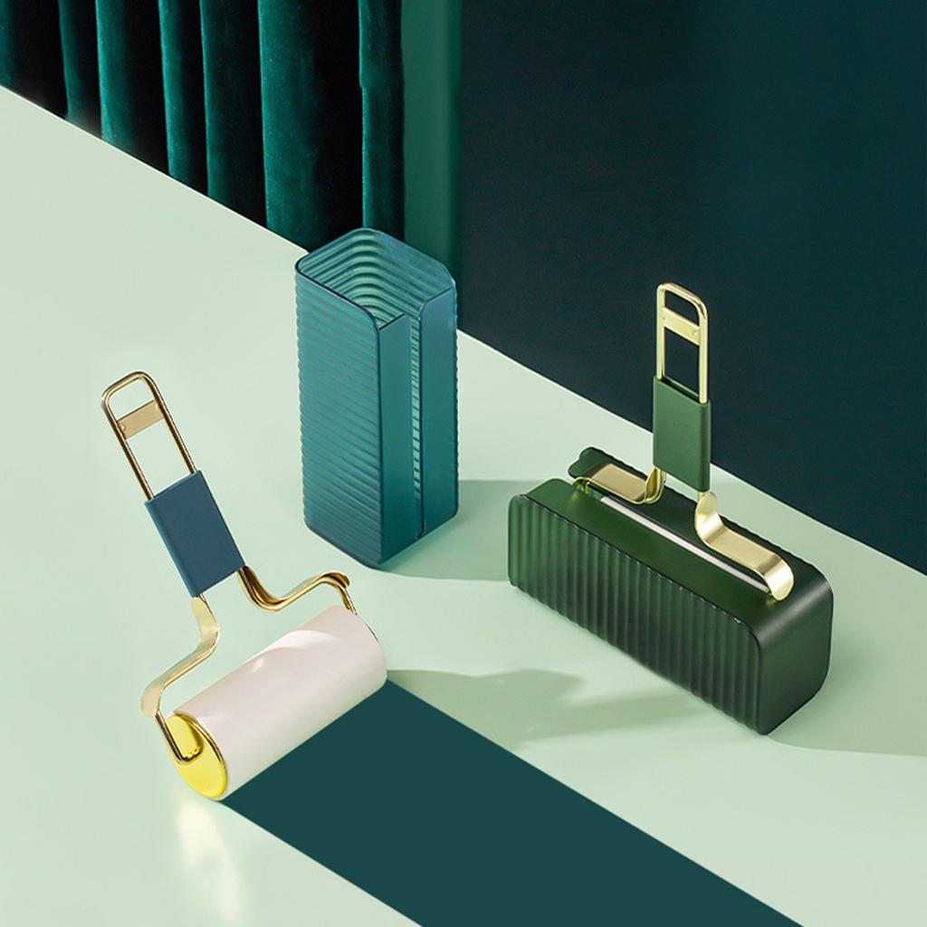 Handy Lint Roller Sofa Bedding Clothes Pet Hair Remover Dog Cat Fur Cleaner Blue