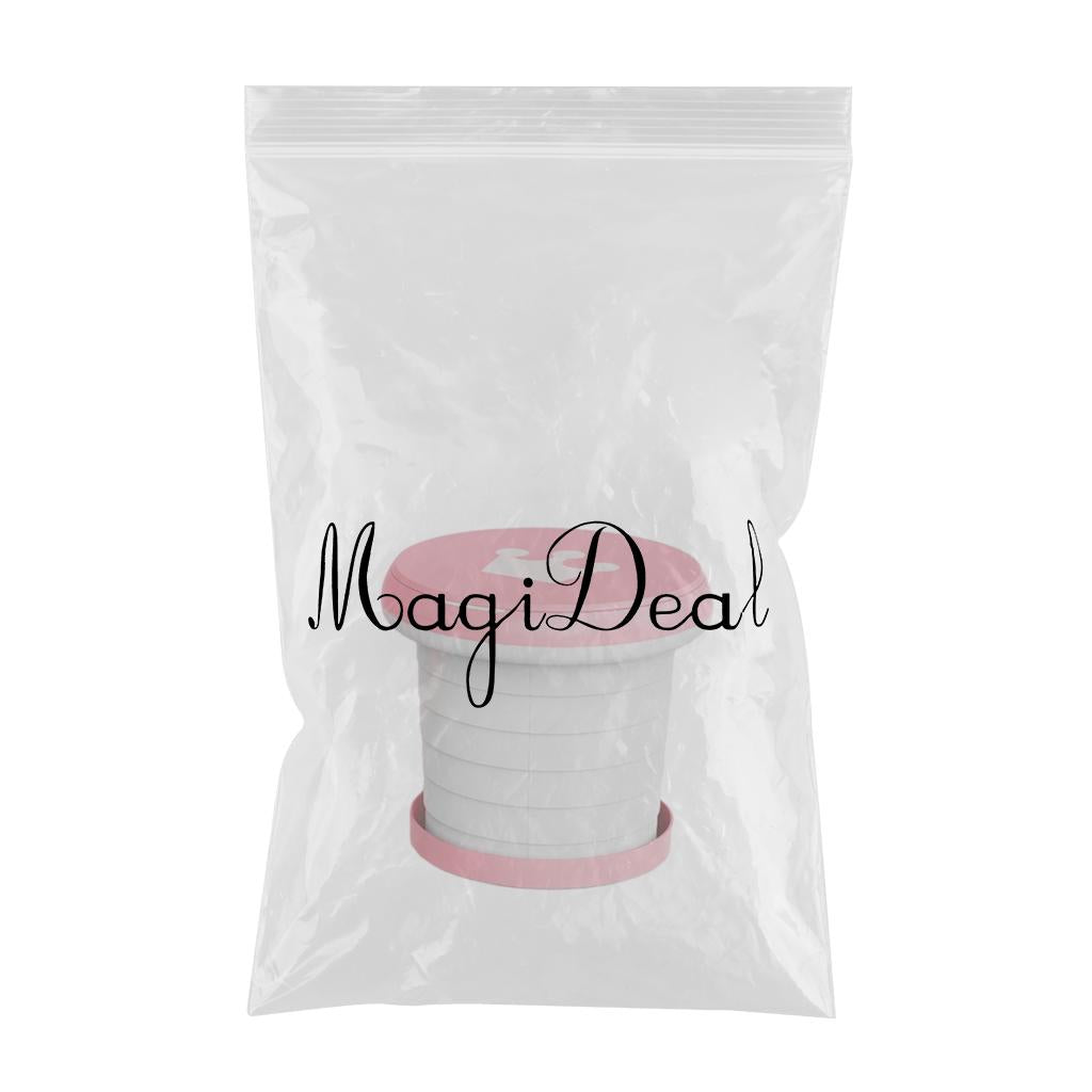 Cute Portable Folding Toilet Washable for Child Non-Slip Strip Design Park Pink