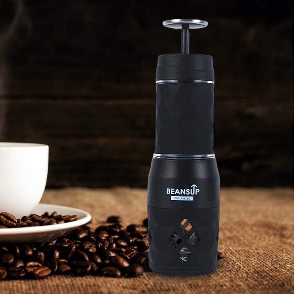 Portable Espresso Maker Compatible Coffee Machine for Outdoor Travel Office
