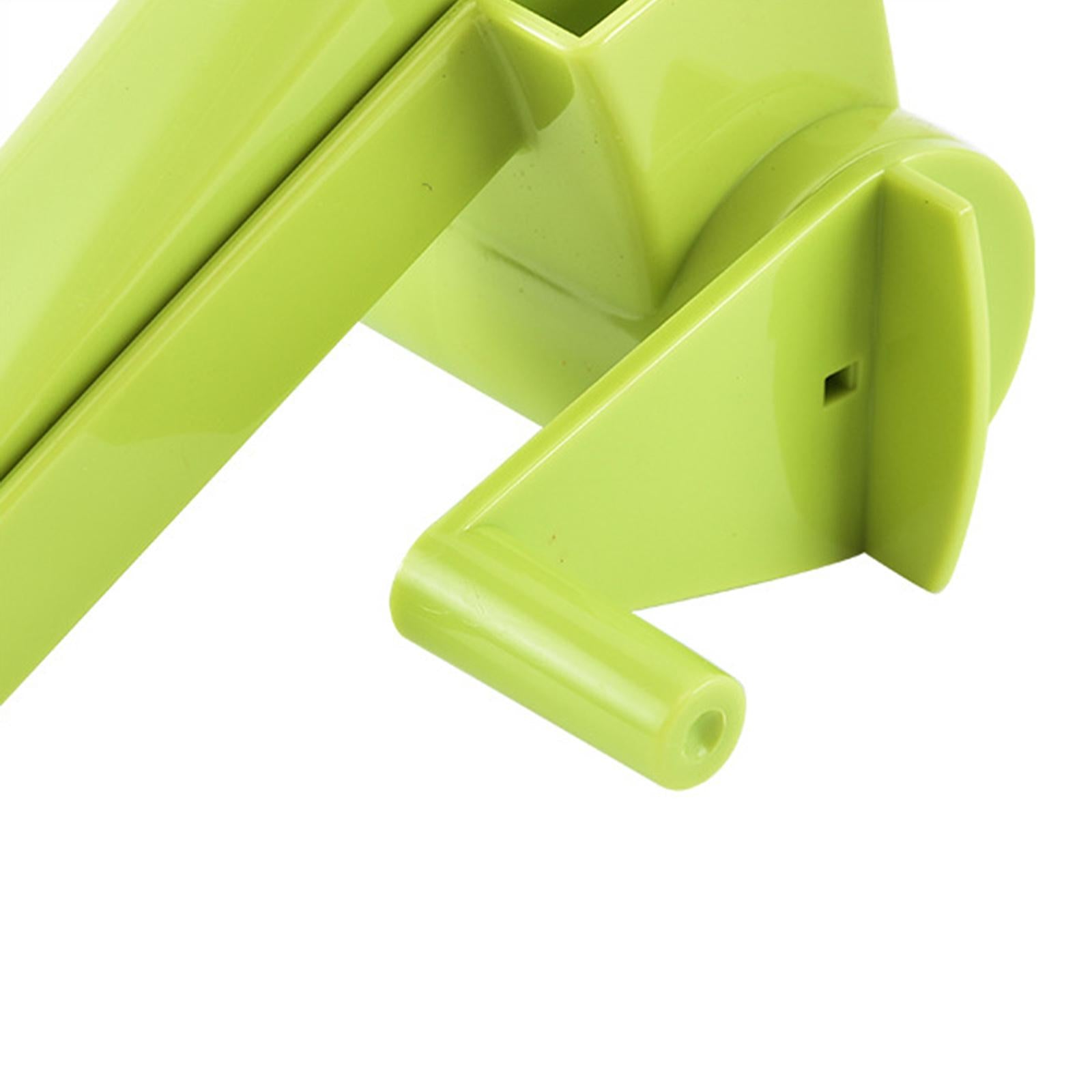 Stainless Steel Rotary Drum Cheese Grater Butter Chocolate Green