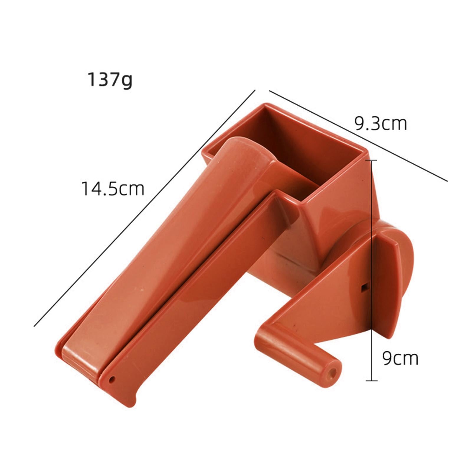 Stainless Steel Rotary Drum Cheese Grater Butter Chocolate Orange