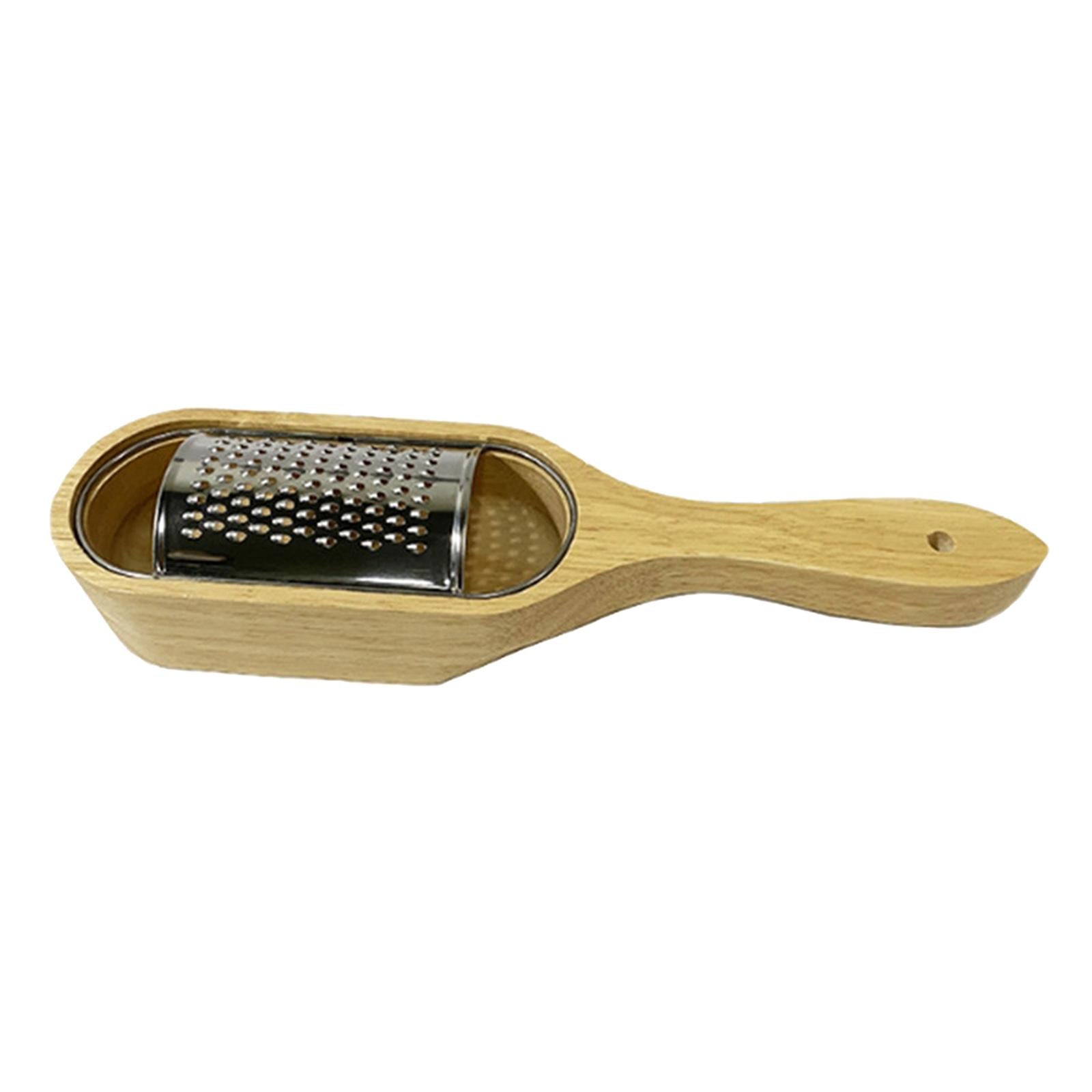 Stainless Steel Cheese Grater with Collector for Lemon Parmesan Vegetables
