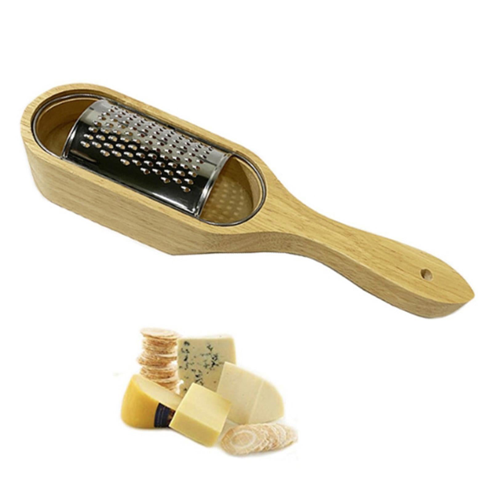 Stainless Steel Cheese Grater with Collector for Lemon Parmesan Vegetables
