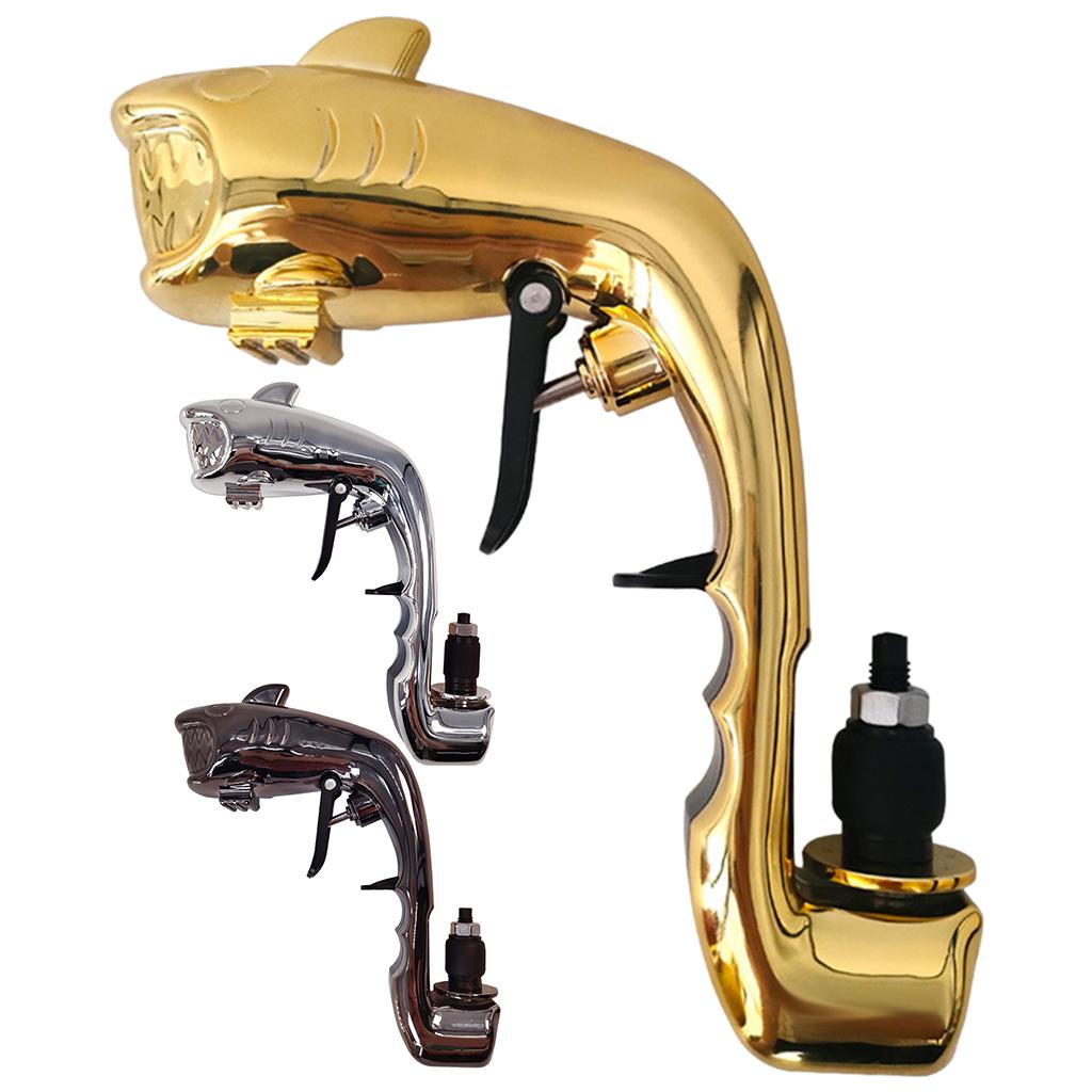 Champagne Spraying Gun Bottled Ejector Compact for Wedding Ceremony Gold