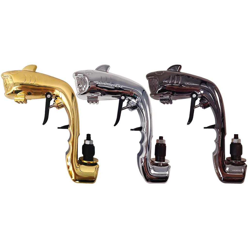 Champagne Spraying Gun Bottled Ejector Compact for Wedding Ceremony Gold