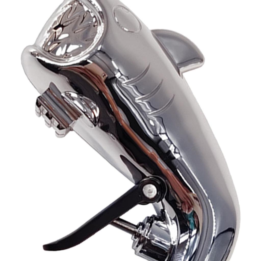 Champagne Spraying Gun Bottled Ejector Compact for Wedding Ceremony Silver