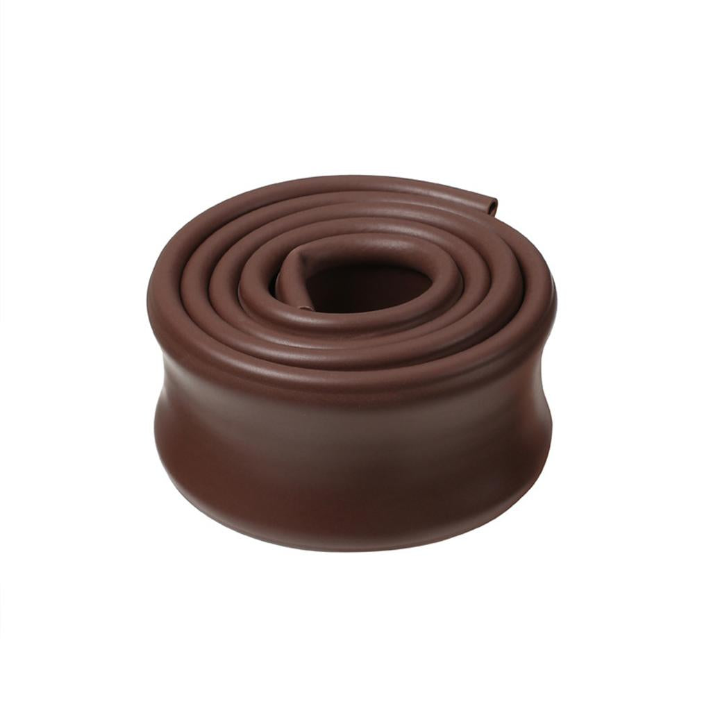 Door Bottom Seal Strip Draft Stopper Wind Strip Bottom Guard for Door Bottom Brown