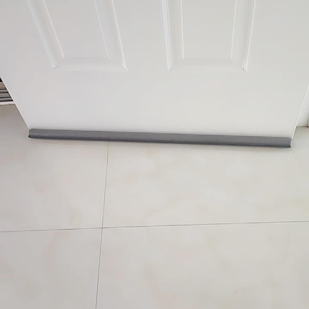 Door Bottom Seal Strip Draft Stopper Wind Strip Bottom Guard for Door Bottom Grey