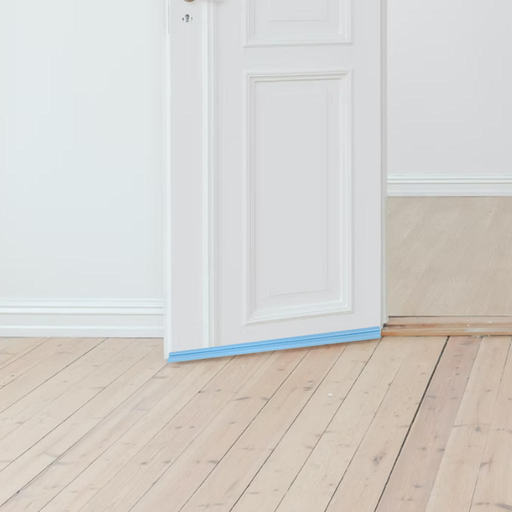 Door Bottom Seal Strip Draft Stopper Wind Strip Bottom Guard for Door Bottom Blue