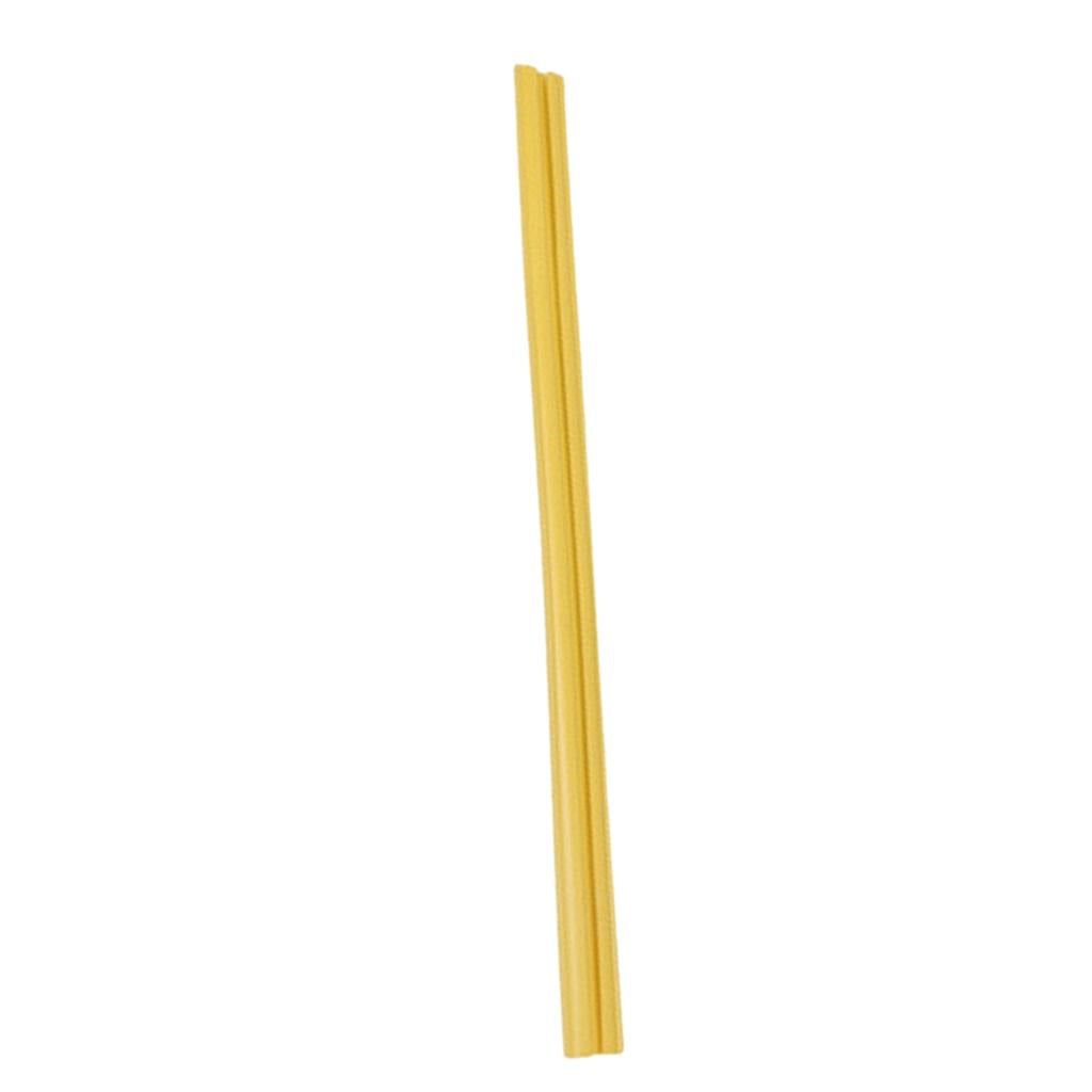 Door Bottom Seal Strip Draft Stopper Wind Strip Bottom Guard for Door Bottom Yellow