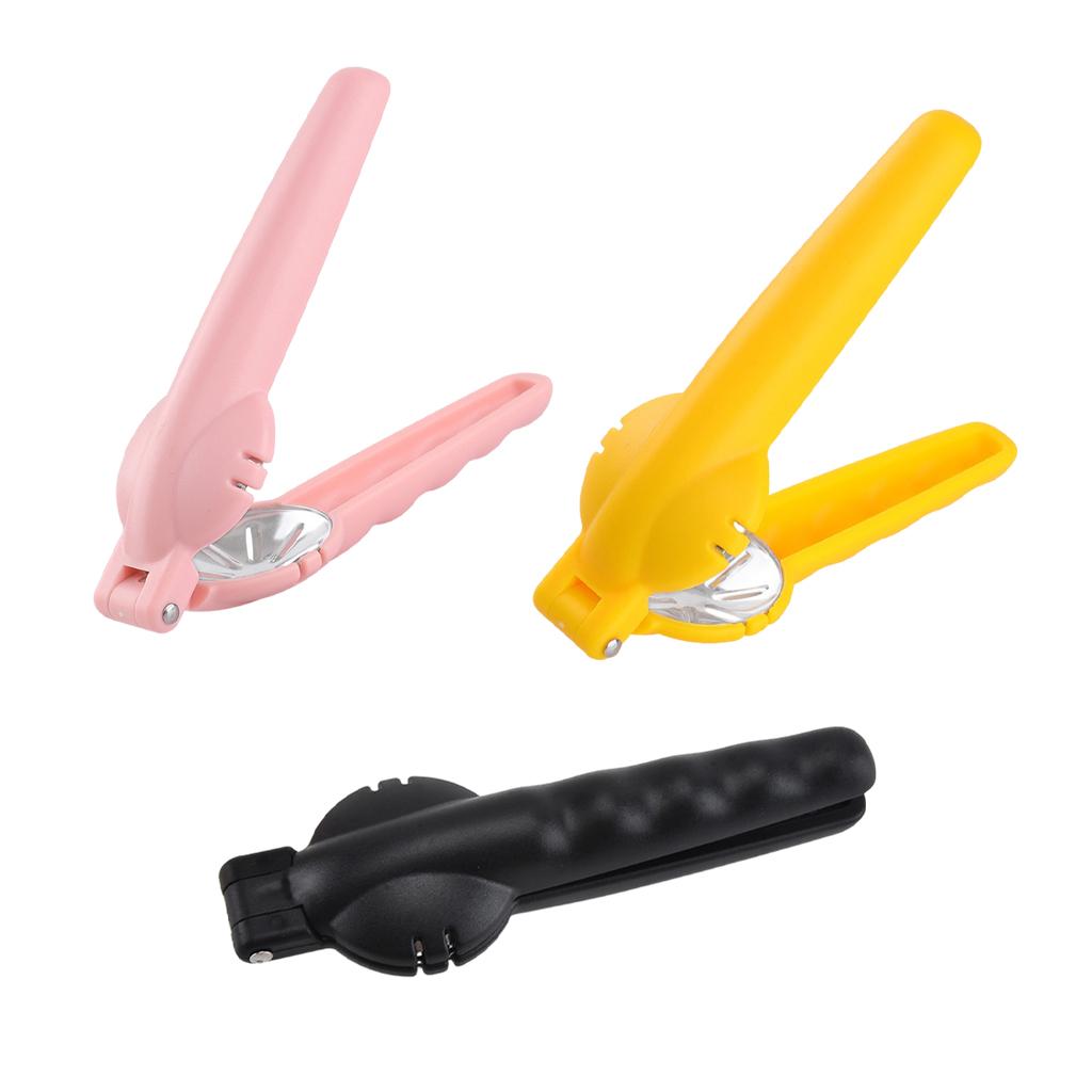 Multifunction Chestnut Clip Walnut Clip Chestnut Cutter for Home Restaurant Yellow