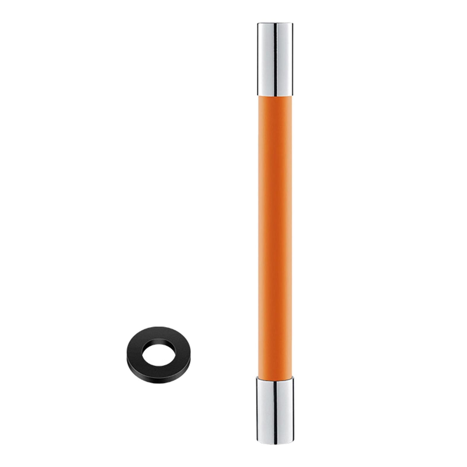 360 Rotary Faucet Extender Bendable Extension Pipe Extension Tube 50cm Orange