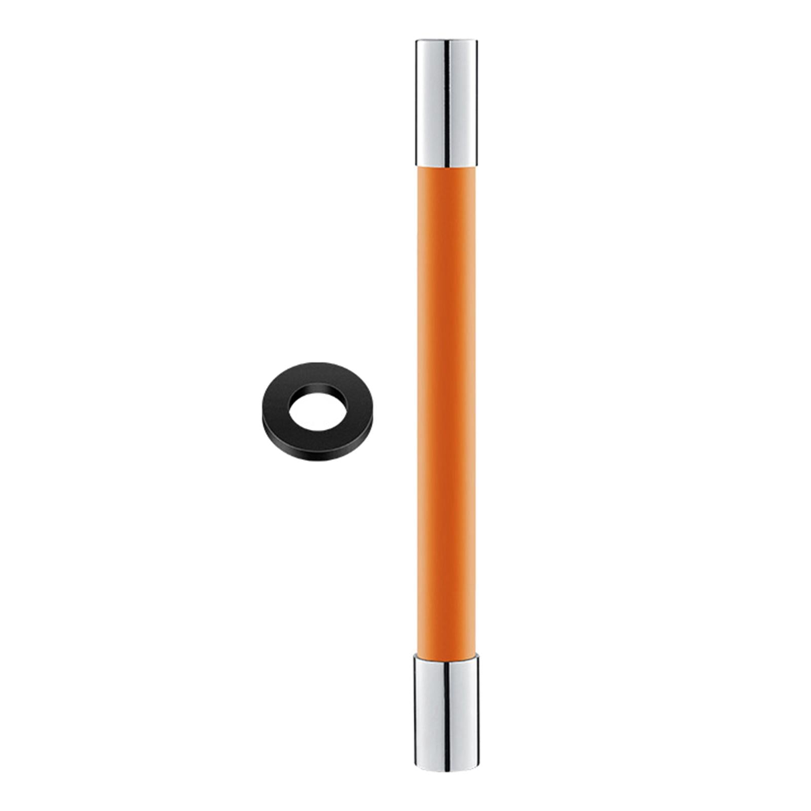 360 Rotary Faucet Extender Bendable Extension Pipe Extension Tube 50cm Orange