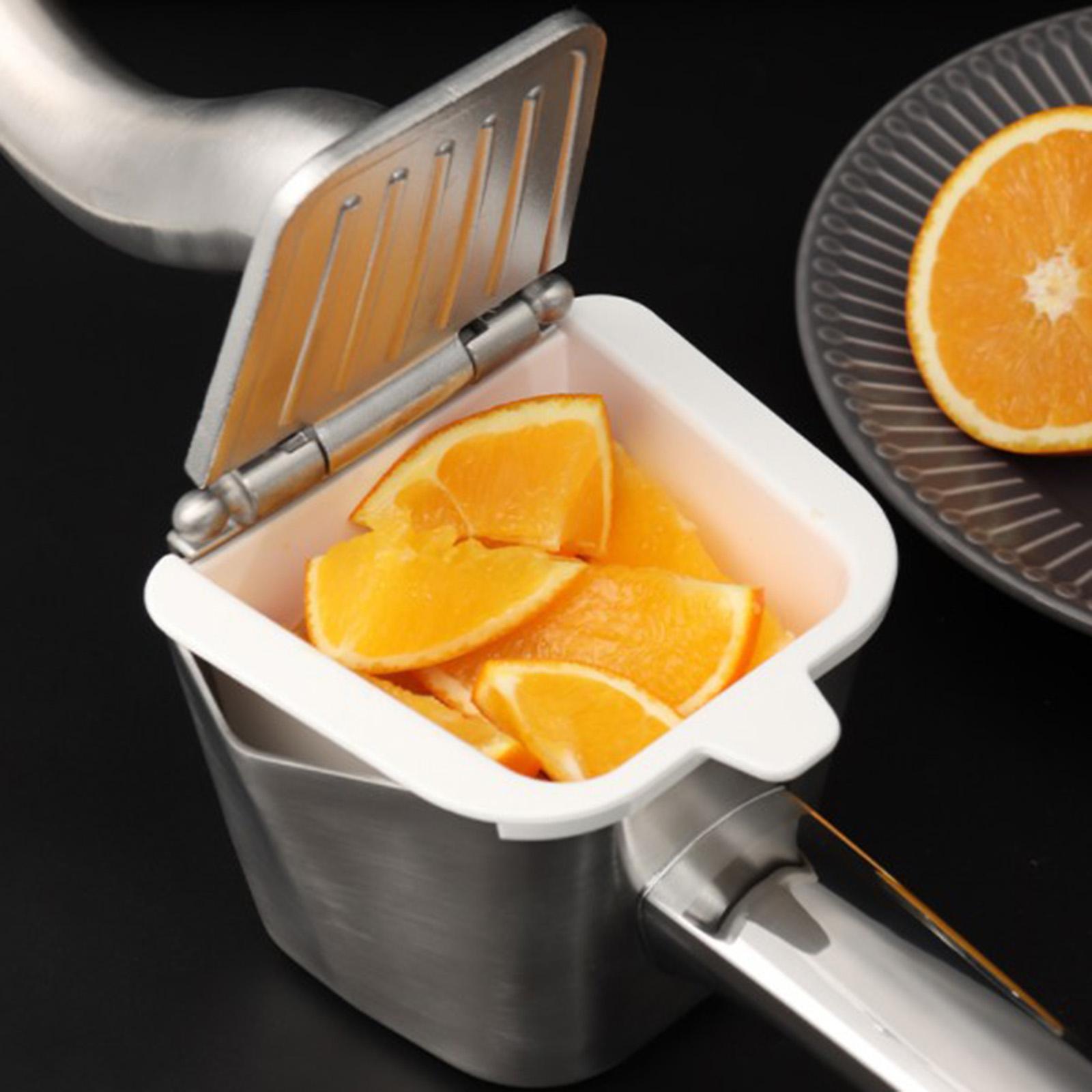 Ergonomically Manual Juice Squeezer Hand Stainless Steel Lime for Kitchen