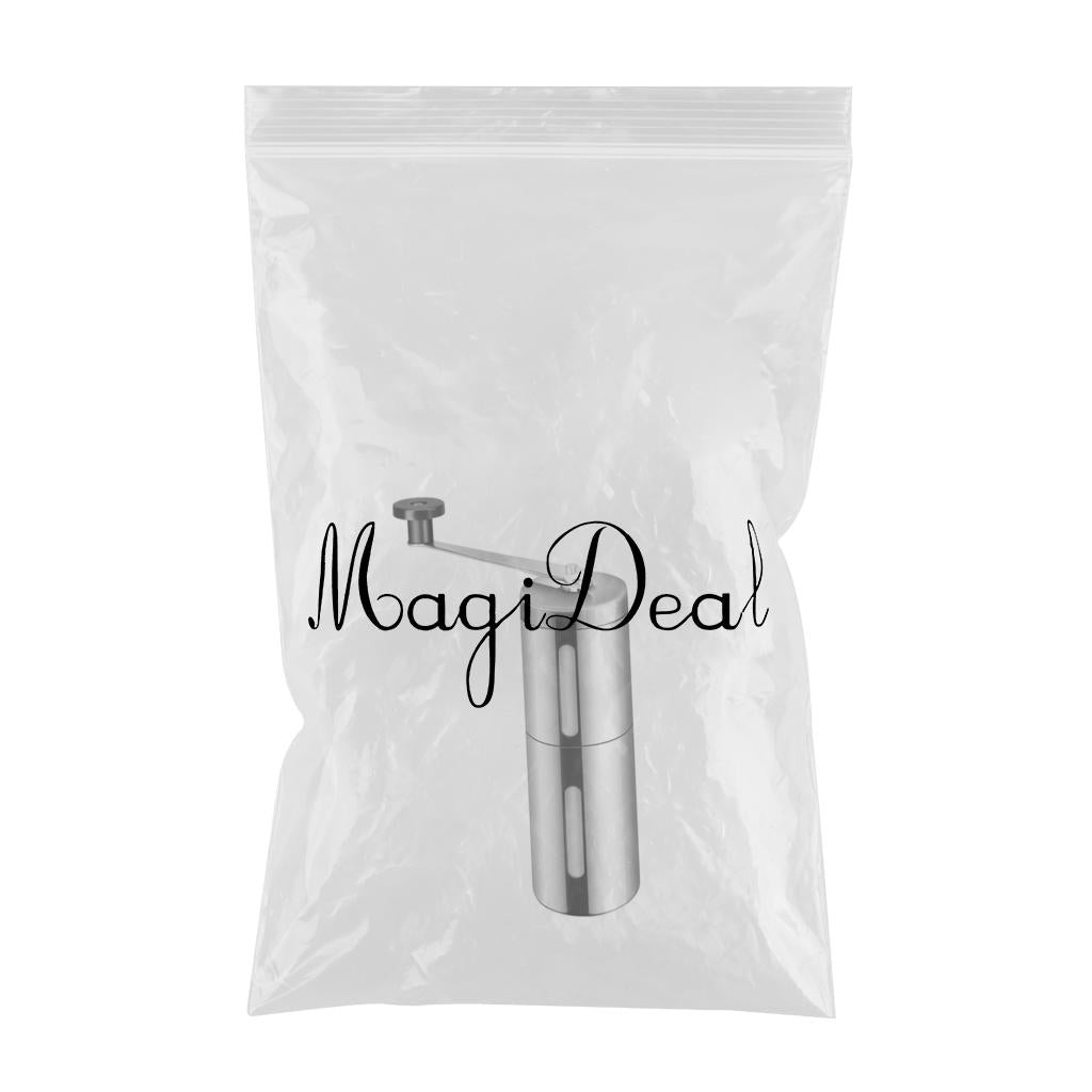 Stainless Steel Manual Coffee Grinder Bean Grinding Tool for Kitchen Silver