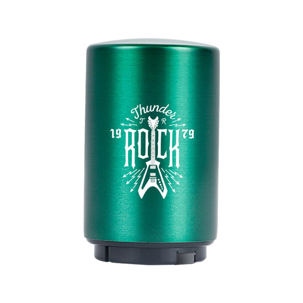 Beer Bottle Opener Push Down Magnetic Lid Catcher Drinks for Fathers Bar Green
