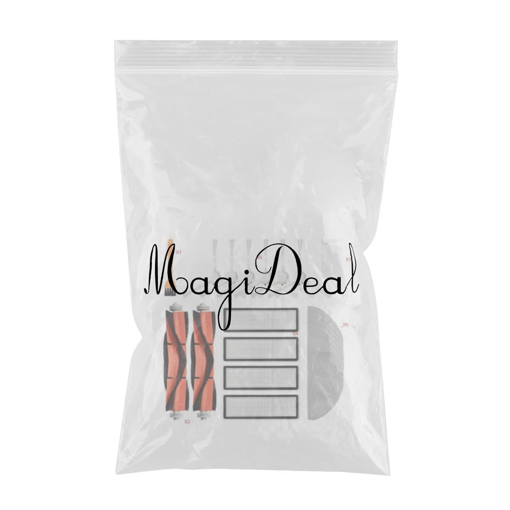 20 Pieces Cleaning Vacuum Brush Set Filters 2x Main Brush for 1C 1T Cleaners