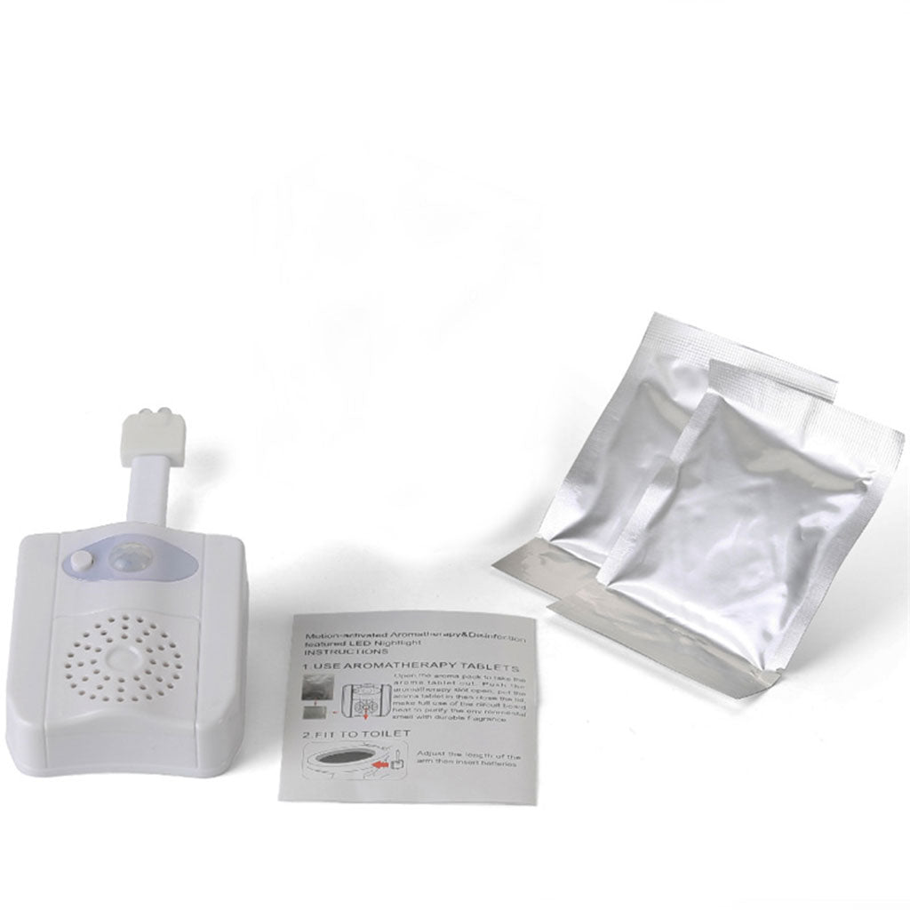 PIR Motion Sensor Toilet Light Waterproof for Home 16Leds UV Disinfect