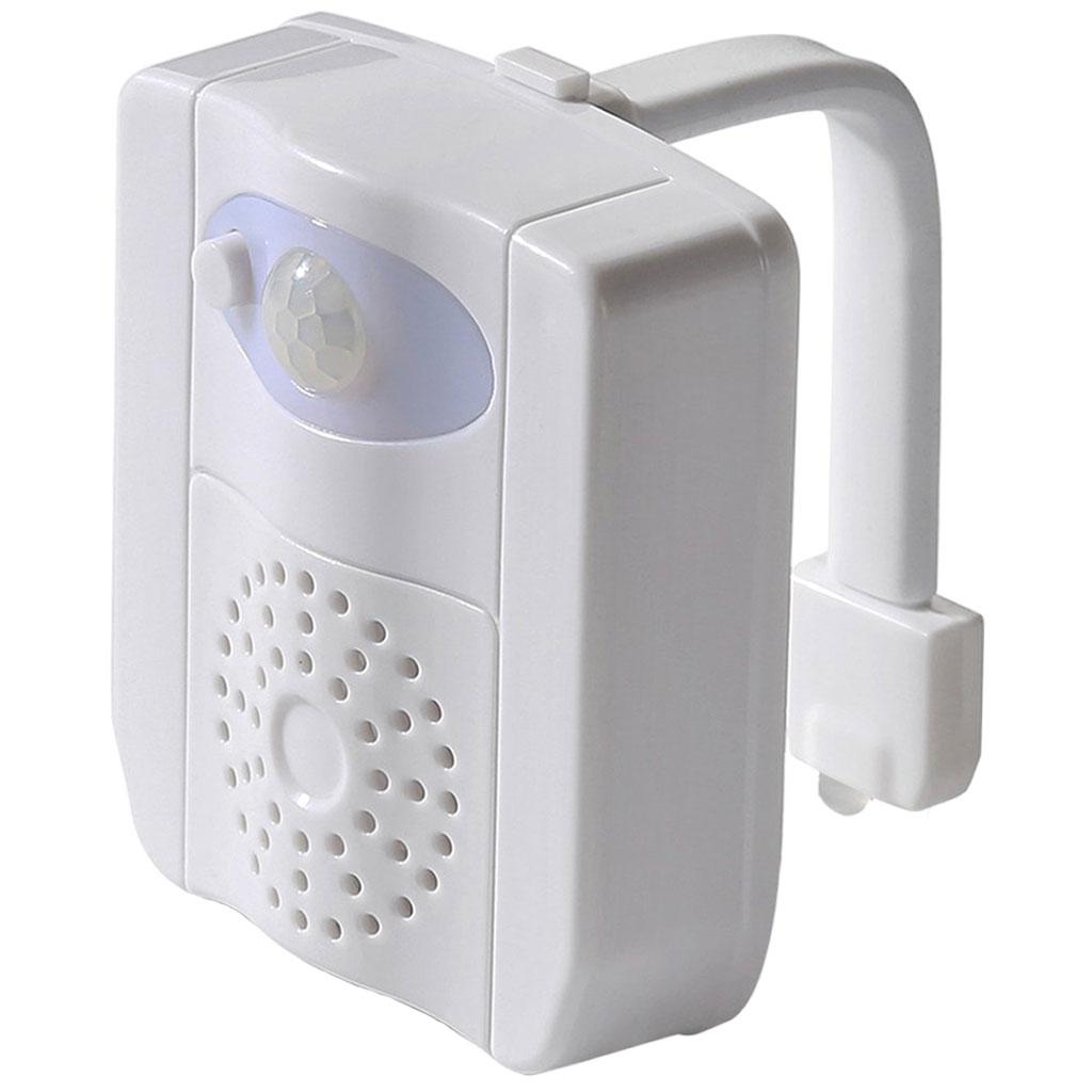 PIR Motion Sensor Toilet Light Bathroom Decor Waterproof for Home Bathroom 8Leds Common