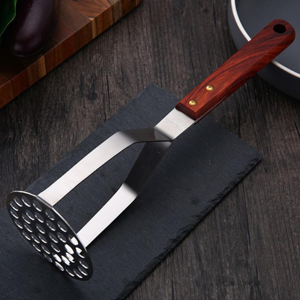 Potato Masher Sturdy and Heat Resistant Easy to Clean for Cooking Kitchen
