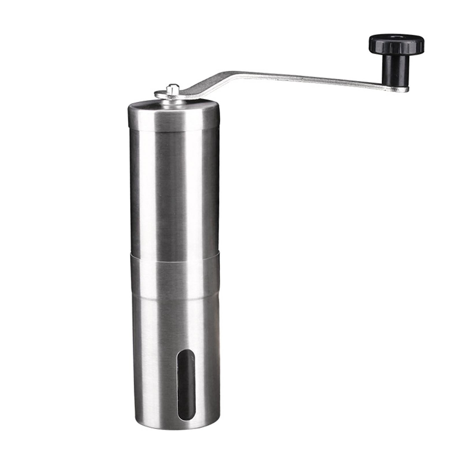 Manual Coffee Grinder Adjustable Coarseness Ceramic Burr Mill for Home
