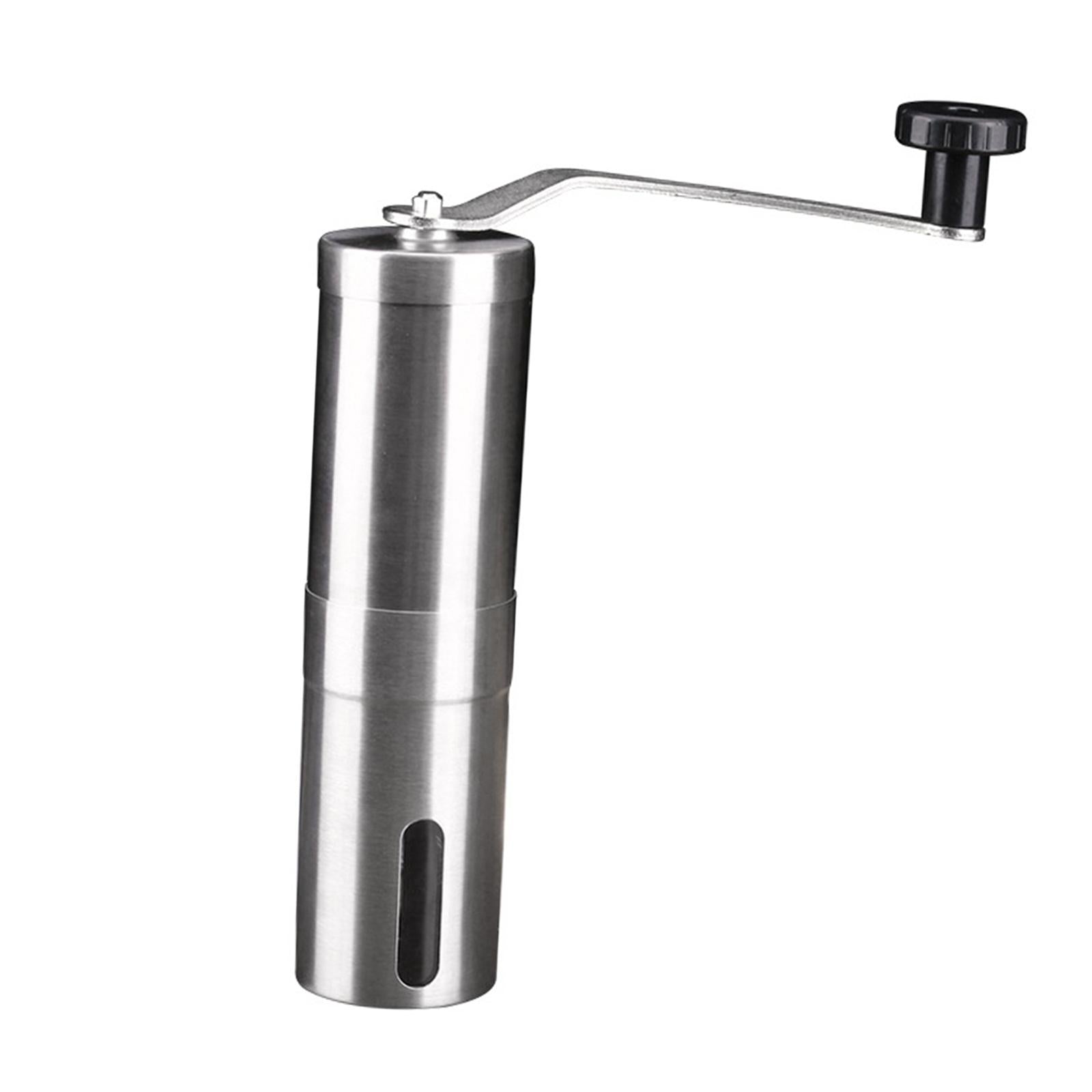 Manual Coffee Grinder Adjustable Coarseness Ceramic Burr Mill for Home