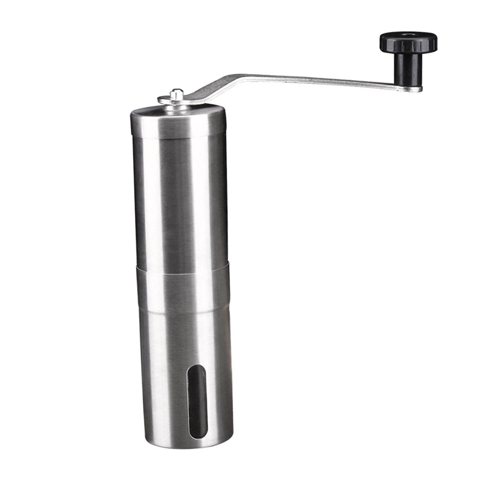 Manual Coffee Grinder Adjustable Coarseness Ceramic Burr Mill for Home