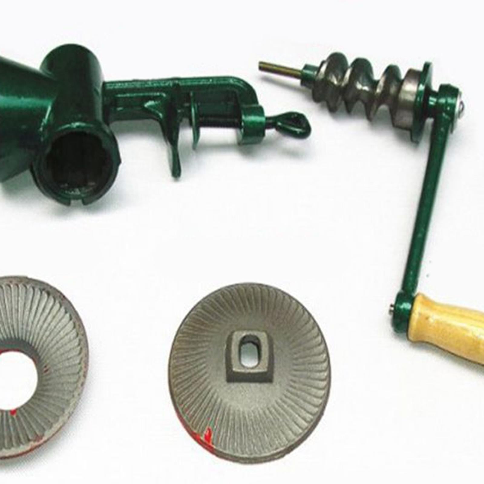 Hand Crank Grain Mill Wheat Nuts Crusher Coarseness Adjustable for Pepper