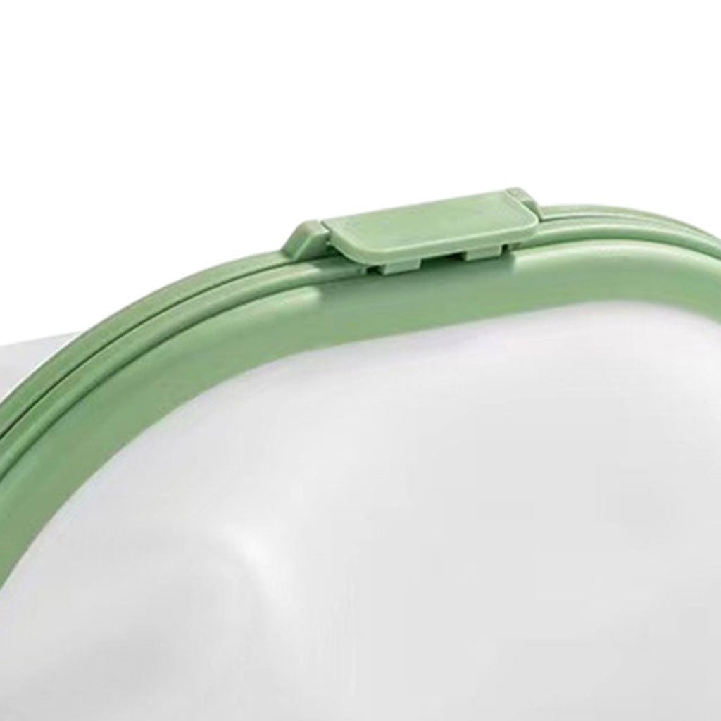 Leak-Proof Silicone Food Storage Bag Resealable for Vegetables Fruits Fridge green