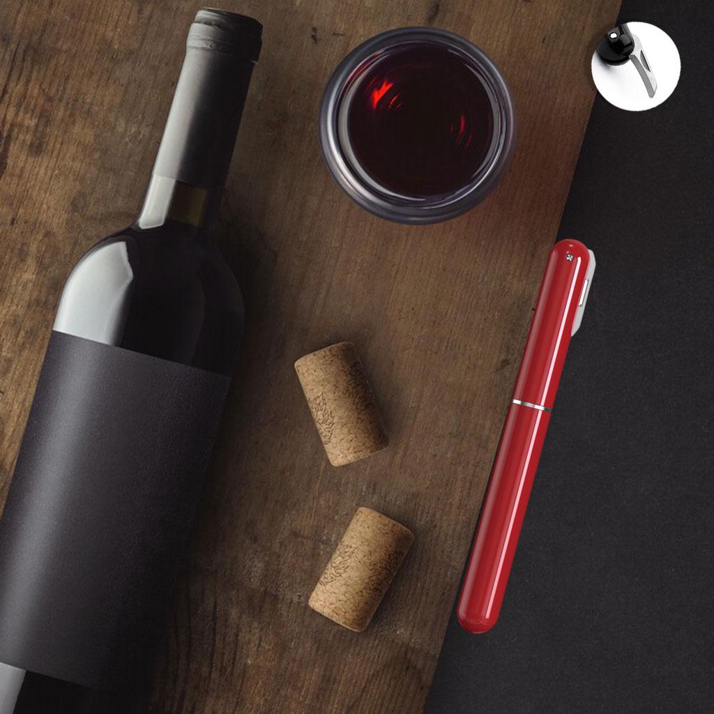 Air Pressure Pump Opener Tools Wine Accessories Quick for Wine Lovers Red
