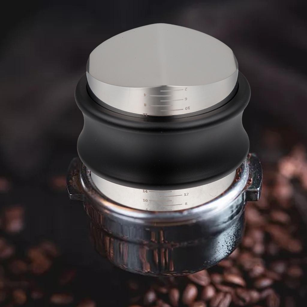 1PC Coffee Distributor Tamper for Espresso Coffee Grounds Home Kitchen 53mm