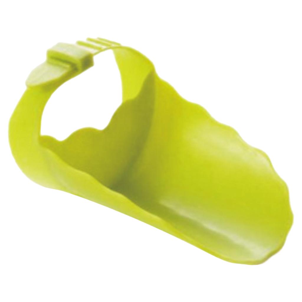 Faucet Extender for Kids Children Kitchen Tool Round Corner Add Fun Green