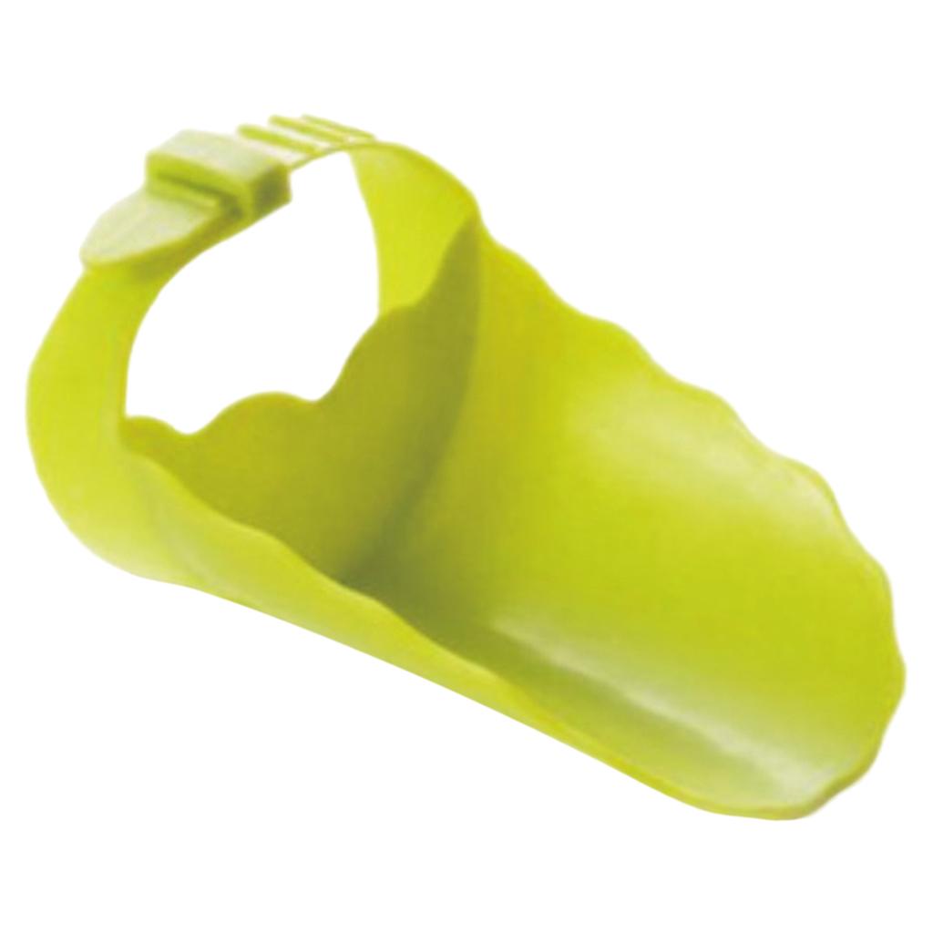 Faucet Extender for Kids Children Kitchen Tool Round Corner Add Fun Green