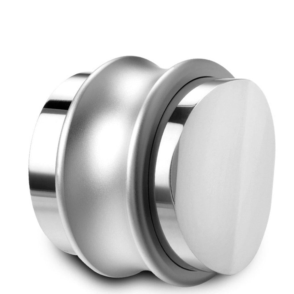 58mm Coffee Distributor Espresso Hand Tampers Coffee Leveler  Silver