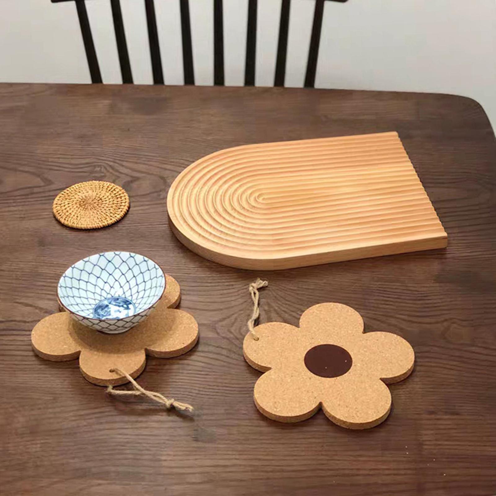 5x Hangable Table Mat Place Mat Household for Office Kitchen Accessories 10cm