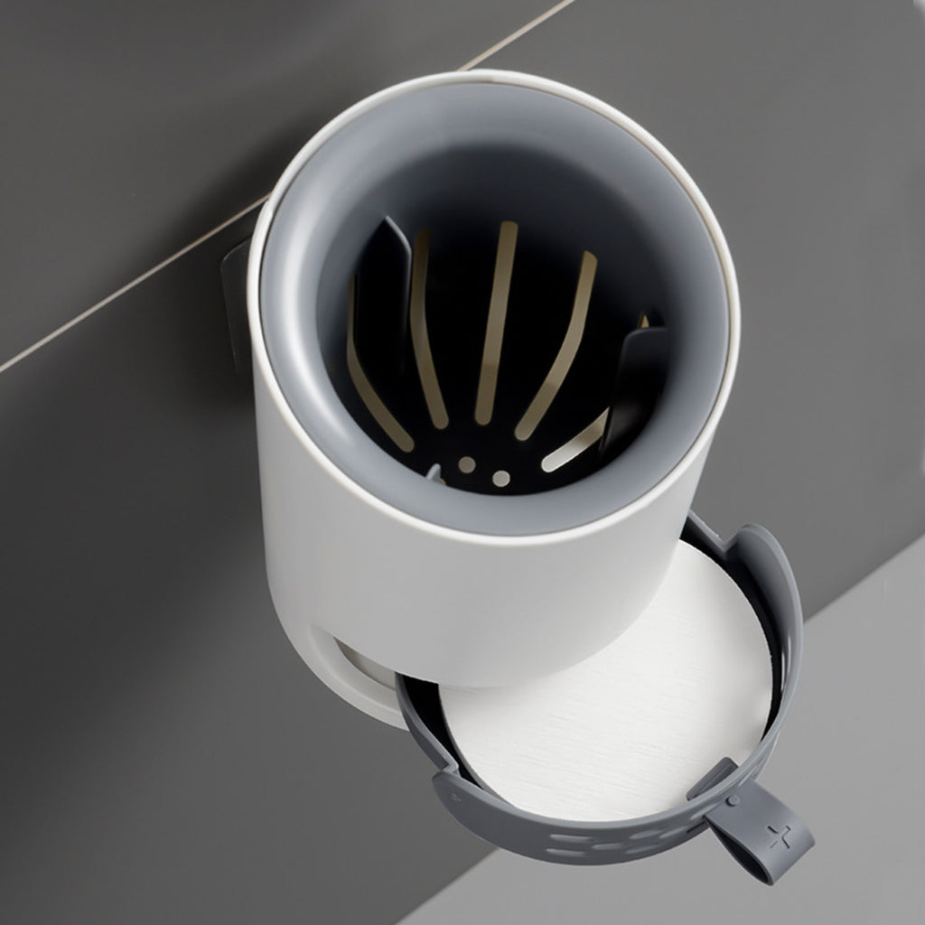 Household Toilet Brush Wall Hanging Punch Free Cleaning Brush for Home Hotel