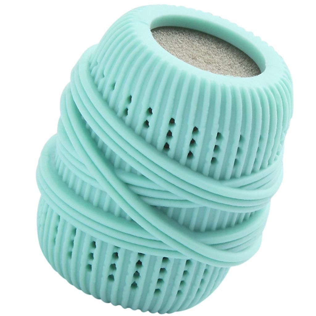 Laundry Ball Reusable Anti Knotting Anti Winding for Washing Machine Clothes Light Green