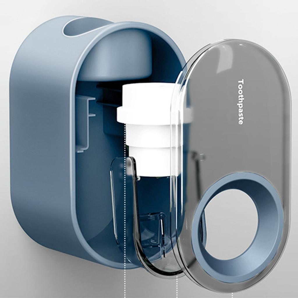 Automatic Toothpaste Dispenser Toothpaste Tool Hands Free for Bath Home Blue